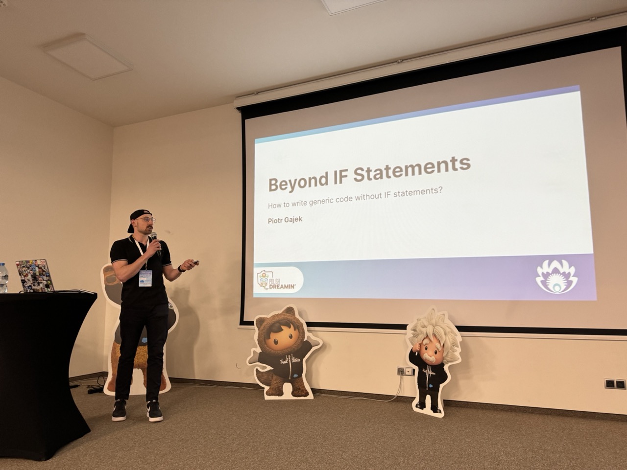 Beyond IF Statements talk at Polish Dreamin