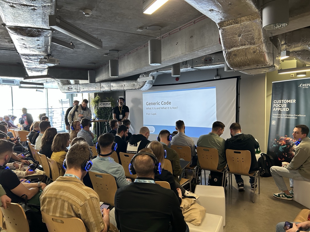 Generic Code talk audience